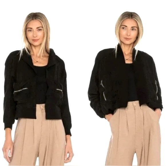 Young Fabulous & Broke/ Fara black reversible, utility cropped/ Size US S - Picture 3 of 17